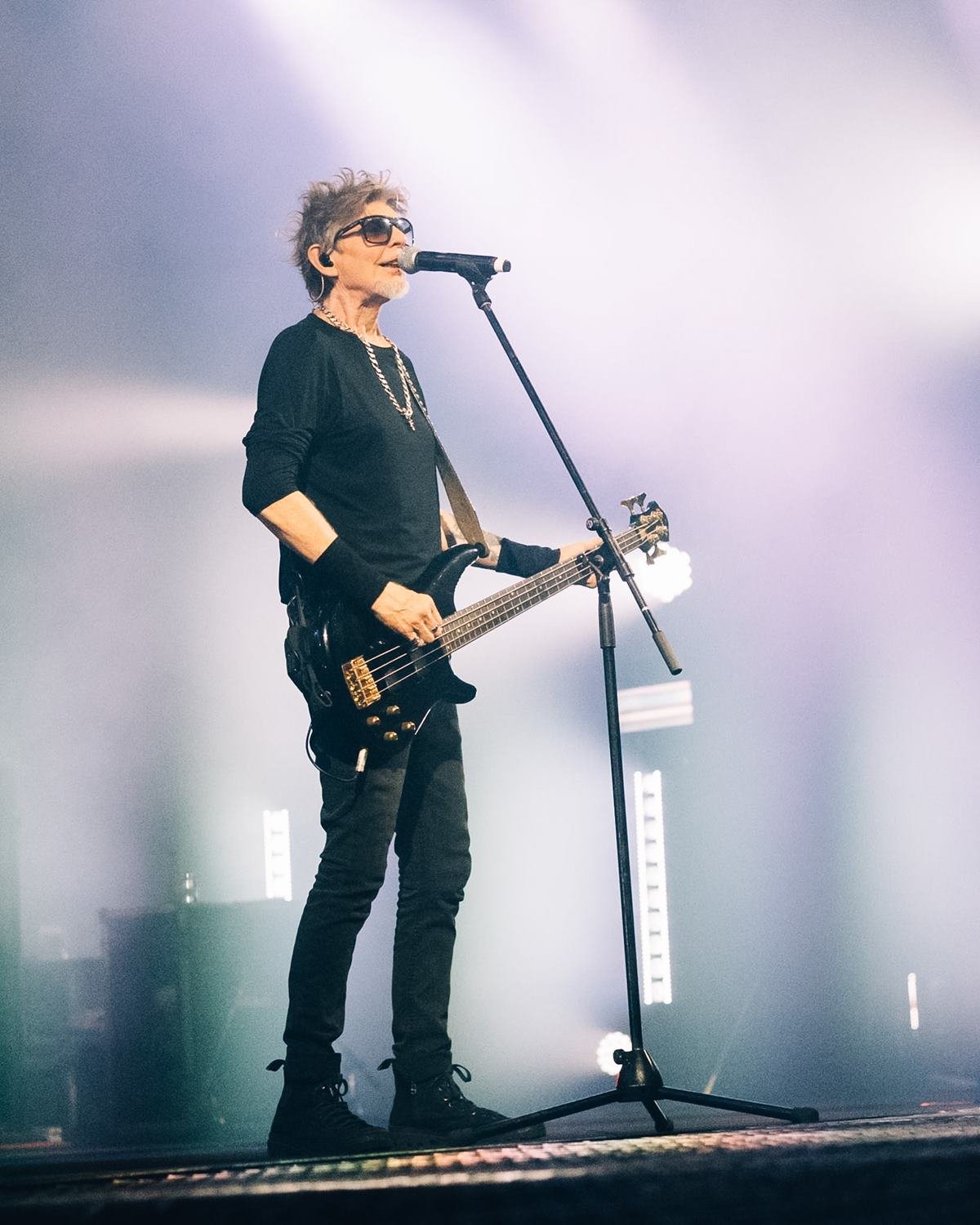 Branco Mello durante show dos Titãs em 2026 (Foto: Ellen Artie @ellenartie para Rolling Stone Brasil)