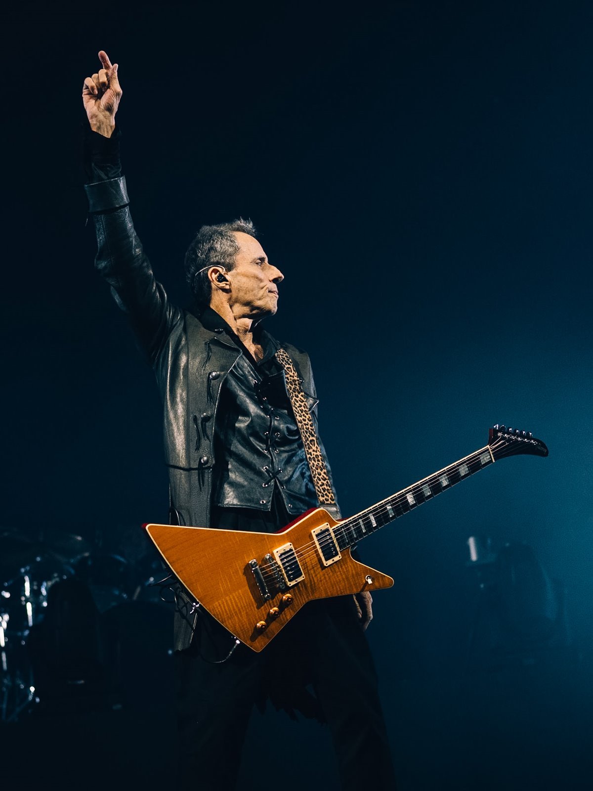Tony Bellotto durante show dos Titãs em 2026 (Foto: Ellen Artie @ellenartie para Rolling Stone Brasil)