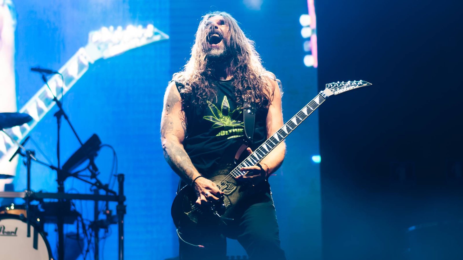 Andreas Kisser, do Sepultura (Foto: Ellen Artie @ellenartie)