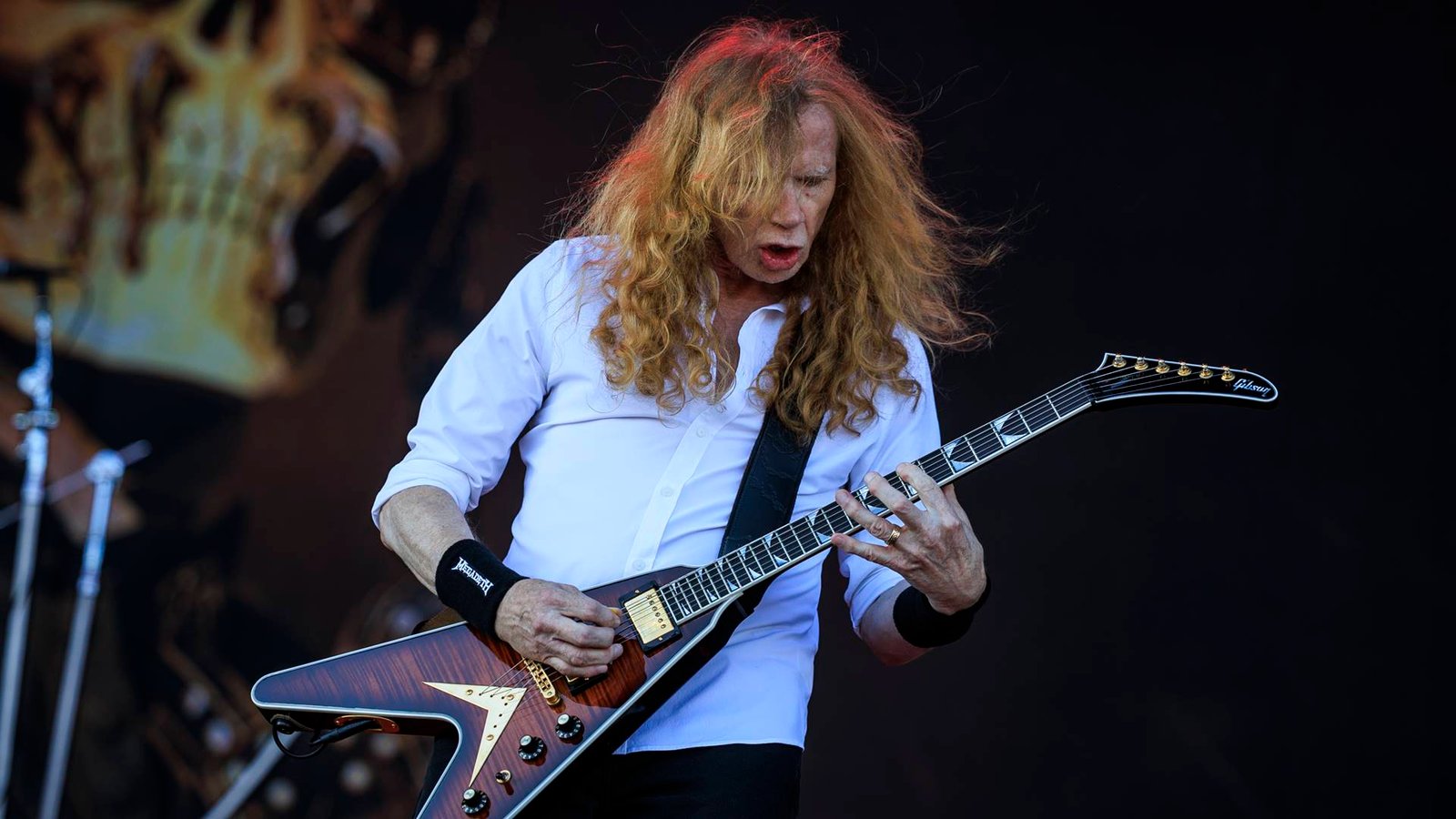 Dave Mustaine, líder do Megadeth, em 2025 (Foto: Per Ole Hagen / Redferns)