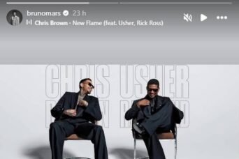 Bruno Mars vira alvo de críticas ao divulgar turnê de Chris Brown e Usher (Reprodução)