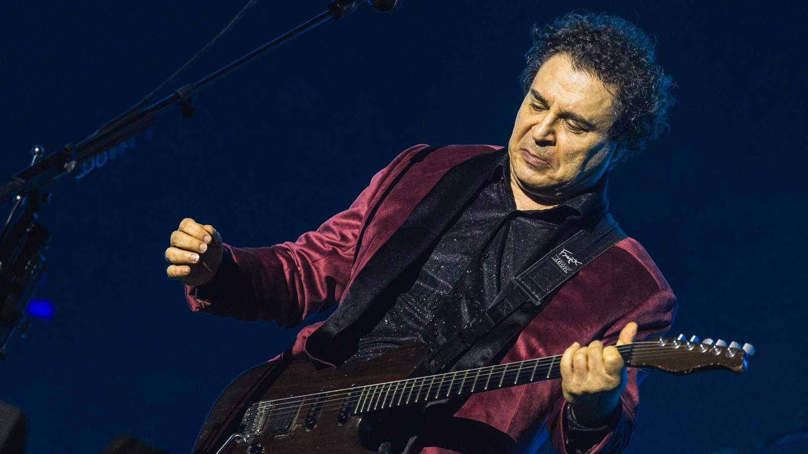 Frejat durante show do Barão Vermelho Encontro em São Paulo (Foto: Gabriel Ramos @gabrieluizramos)