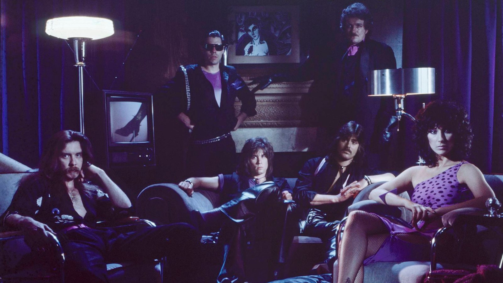 Cher e sua banda, Black Rose, em 1980 (Foto: Aaron Rapoport / Corbis / Getty Images)