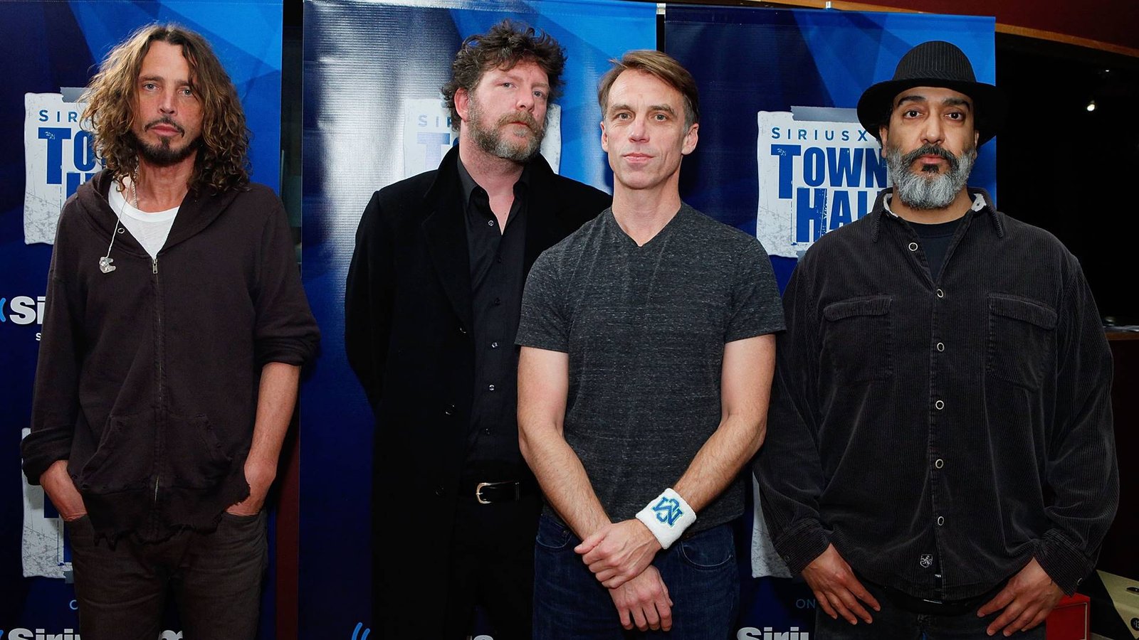 Soundgarden nos anos 2010 (E-D): Chris Cornell, Ben Shepherd, Matt Cameron e Kim Thayil