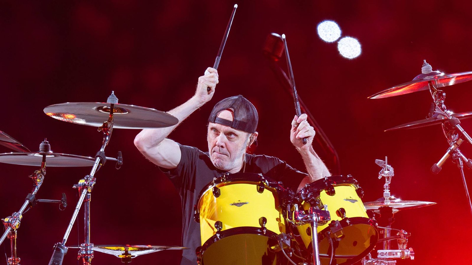 Lars Ulrich, do Metallica, em 2025 - Foto: Steve Jennings / Getty Images
