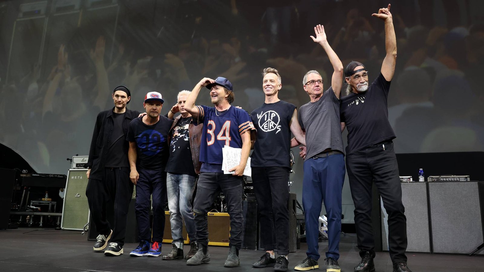 Pearl Jam em 2024 - Foto: Kevin Mazur/Getty Images