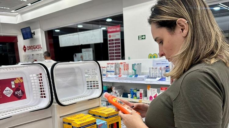 A advogada Marianna Grunewald reclama de clientes que fazem estoque de repelente A advogada Marianna Grunewald reclama de clientes que fazem estoque de repelente