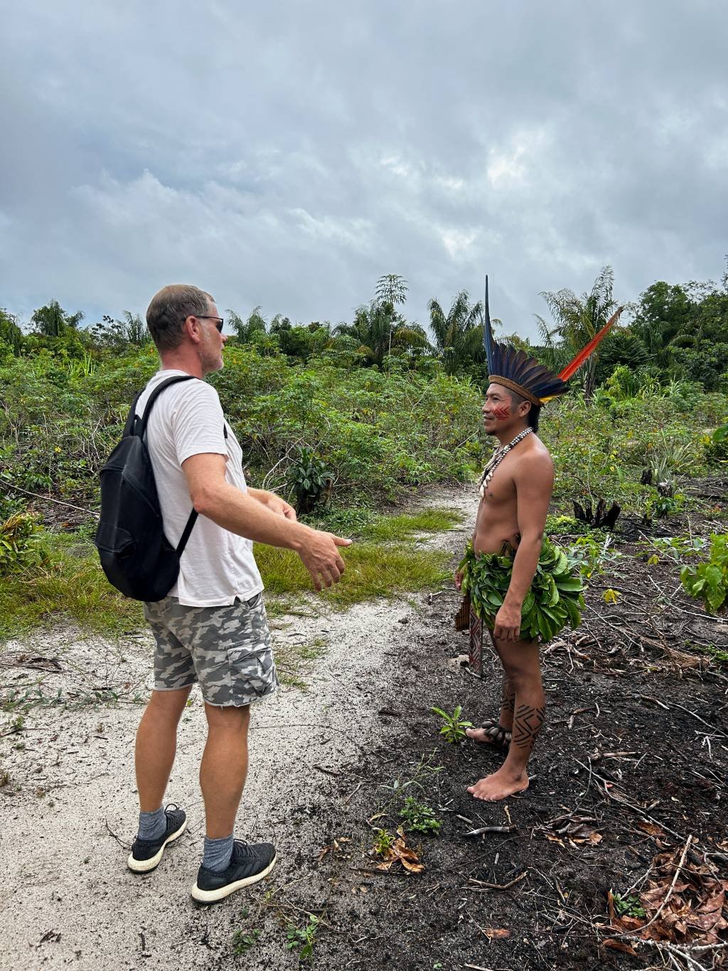 Troca de ideias e experiências com a comunidade local a cada parada da Expedição Katerre.